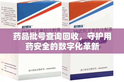 淮安药品批号查询回收，守护用药安全的数字化革新