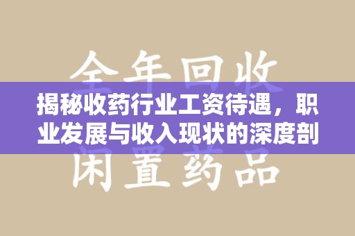 淮安揭秘收药行业工资待遇，职业发展与收入现状的深度剖析
