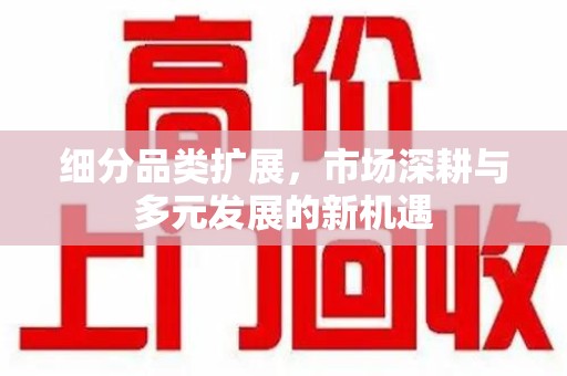 淮安细分品类扩展，市场深耕与多元发展的新机遇