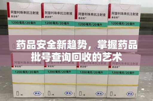 淮安药品安全新趋势，掌握药品批号查询回收的艺术